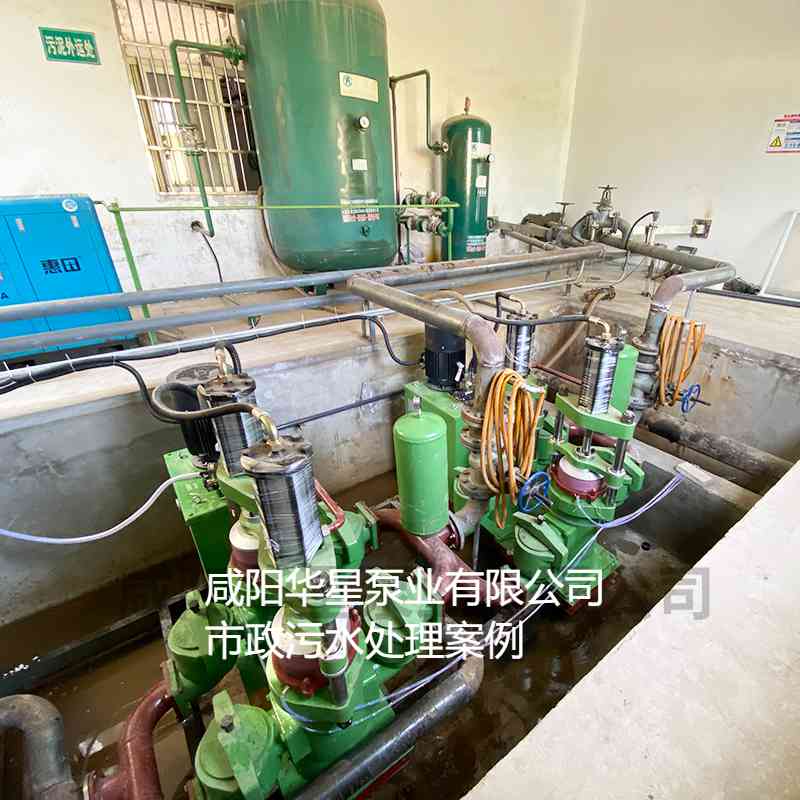 YB300-60陶瓷柱塞泥漿泵在市政污水處理廠案例-第四個客戶案例